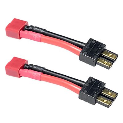 T-Plug Female Convert to TRX-Plug Male 12awg Silicone Wire 50mm