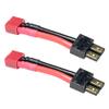 T-Plug Female Convert to TRX-Plug Male 12awg Silicone Wire 50mm view 1