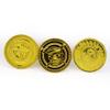 100Pcs Plastic Play Coins Gold Pirate Treasure Hunt Coins Toys for Kids Party Theme Props Decoration,Party Favor,Lucky Draw Games, Great for Kids, Toddlers, Teachers view 2