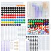 LINKTOR Chemistry Molecular Model Kit (444 Pieces), Student or Teacher Set for Organic and Inorganic Chemistry Learning, Motivate Enthusiasm for Learning and Raising Space Imagination, A Fullerene Set view 2
