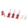 RCLions RC Car Body Clips Pins with Pull Taps for 1/8th 1/10th 1/12th RC Model Car (Red) view 2