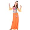 Atosa 56849 Costume Princess, Size M-L Hippie, Multi-Color, 3 a 4 aos view 1