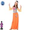 Atosa 56849 Costume Princess, Size M-L Hippie, Multi-Color, 3 a 4 aos view 2
