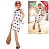 ATOSA Caveman 53884 Costume Cavewoman Woman M-L White-Carnival view 3