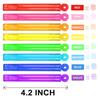 Bubble Wands Halloween Party Favors Pack of 64, Mini Neon Bubble Wands | Odor-Free Non-Toxic Kids Bath Toy/Birthday Treats Bubble Maker Toys for Kids | Outdoor Summer Events & Celebration Toy Gift view 2