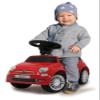 Jamara 460326 Fiat 500 Bobby Push Car, Red view 2