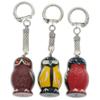 BestPysanky Set of 3 Birds Wooden Key Chains view 1