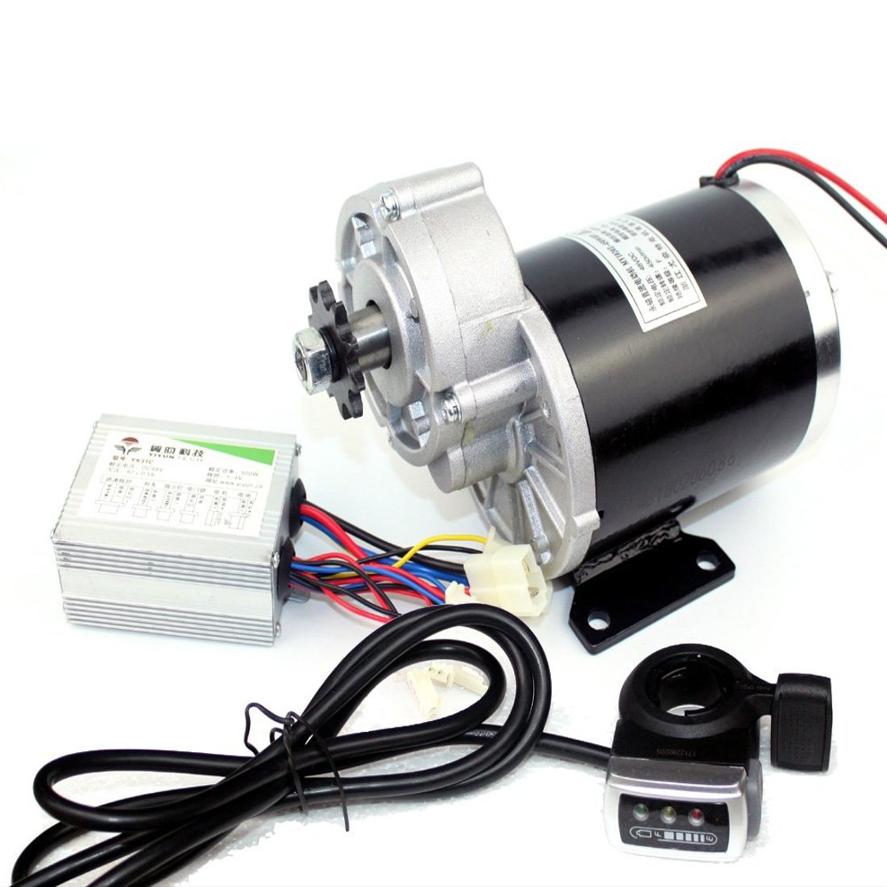 L-faster 600W Tricycle Motor Trike Rickshaw Motor Tricar DC Motor Three-Wheeled Vehicle Motor (48V Thumb)