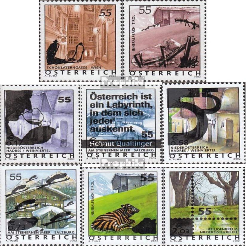 Austria 2509-2516 (Complete.Issue.) fine Used/Cancelled 2005 Ferienland (Stamps for Collectors)