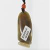 1.8" China Certified Nature Hetian Nephrite Jade Wealth Rat and Ancient Coin Fine Carved Necklace Pendants view 4