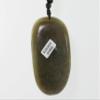2.9" China Certified Nature Hetian Nephrite Jade Auspicious Eagle Hand Carved Pendants Hand Piece view 3