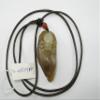 2" China Certified Nature Hetian Nephrite Jade Lucky Spider Fine Carved Necklace Pendants view 1