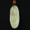 1.8" China Certified Nature Hetian Nephrite Jade Auspicious Smart Tiger Fine Carved Necklace Pendants view 1