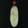1.8" China Certified Nature Hetian Nephrite Jade Auspicious Smart Tiger Fine Carved Necklace Pendants view 2