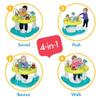 Tiny Love 4-in-1 Here I Grow Mobile Activity Center, Baby Walkers and Activity Center, Baby Activity Center with Interactive Toys and Developmental Activities, Meadow Days view 2