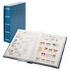 Lindner 1162SK-B Einsteckbuch Elegant Blau, mit 60 weien Seiten und passender Schutzkassette view 1