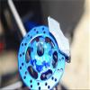GPM For Traxxas Unlimited Desert Racer 4X4 (#85076-4) Upgrade Parts Aluminum Front/Rear Brake Caliper - 1Pr Set Gray Silver view 4