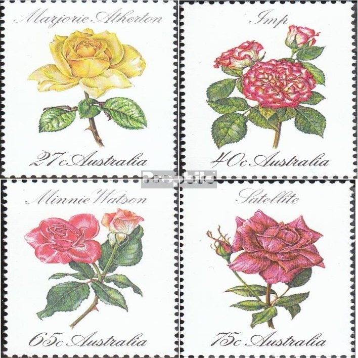 Australia 789-792 (Complete.Issue.) unmounted Mint/Never hinged ** MNH 1982 Rosen (Stamps for Collectors) Plants/Mushrooms
