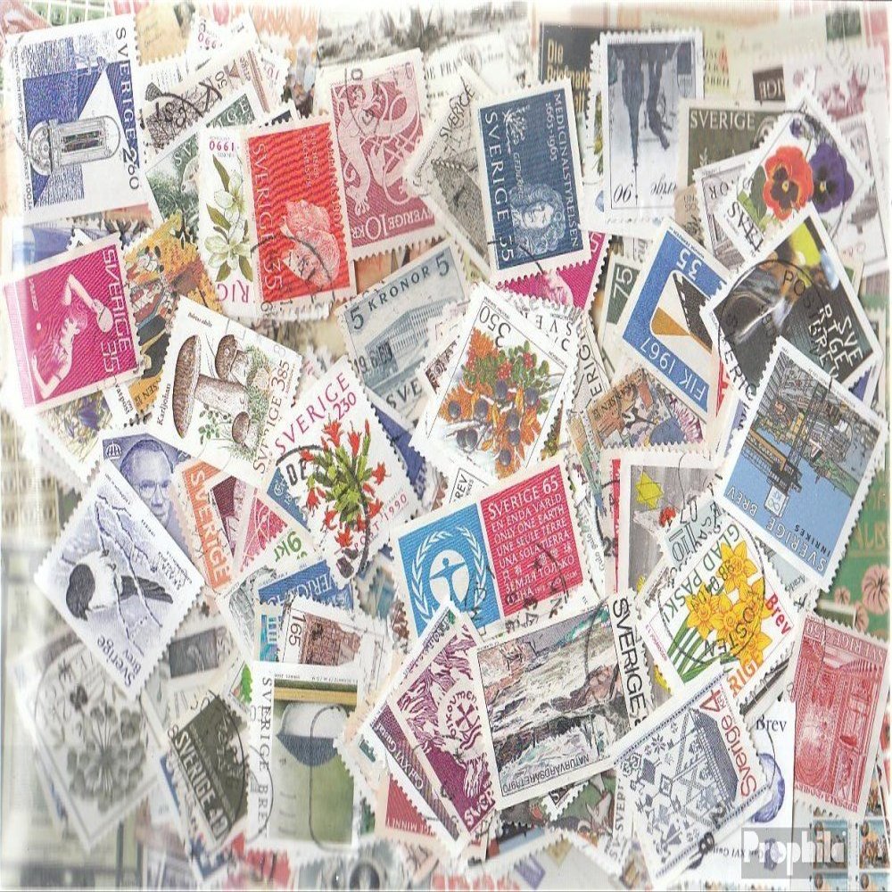 Sweden 1.000 Various Special Stamps and Large (Stamps for Collectors)