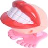 Annhua Walking Teeth Toys 7PCS, Wind-up Chattering Teeth Smile Small Wind Up Toy Feet Knickknack for Party Halloween Christmas Home Desktop Decoration - 12 Months Warranty view 4