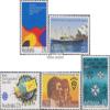 Australia 830,835,836,837,838 (Complete.Issue.) unmounted Mint/Never hinged ** MNH 1983 Economy, Elizabeth, Saint John U (Stamps for Collectors) Seafaring/Ships view 1