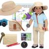 Sophia's 10 Piece Smithsonian Paleontologist STEM Accessory Play Set for 18" Dolls, Multicolor view 1
