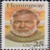 U.S. 2045 (Complete.Issue.) unmounted Mint/Never hinged ** MNH 1989 Ernest Hemingway (Stamps for Collectors) view 1