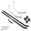 Align/T-Rex Helicopters 550X 550E / 600E White Complete Landing Skid view 1