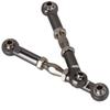2 Pcs 166017 106017 RC1:10 Aluminum Alloy Front/Rear Linkage for HSP Off Road Trucks Model Car (Silver) view 2