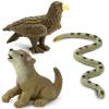 Safari Ltd. Good Luck Minis Wild West Fun Pack  8 Mini Figurines Including Cow, Scorpion, Bison, Donkey, Pony, Wolf, Rattlesnake, Golden Eagle  Educational Toy Figures for Boys, Girls & Kids Ages 5+ view 4