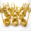 10 Dollhouse Miniature Wicker 3 cm Bread Vegetable Fruit Mini Basket 14855 view 2