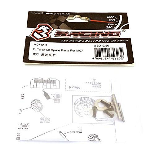 Differential Spare Parts for M07 / 3Racing / M07-01D