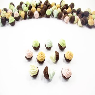 Dollhouse Miniature Food 10 Cupcake Bakery Dollhouse Food Accessories 14849