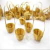 10 Dollhouse Miniature Wicker 3 cm Bread Vegetable Fruit Mini Basket 14853 view 2