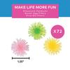 Fun Express Glow in The Dark Mini Porcupine Ball Assortment - - Set of 72 - Toys and Party Favors view 3