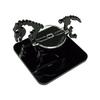 LITKO Skeletal Steed Character Mount | Warhorse Skeleton | Role Playing Games | Compatible with Dungeons & Dragons and Pathfinder Games (Black, 2-inch Square Base) view 1