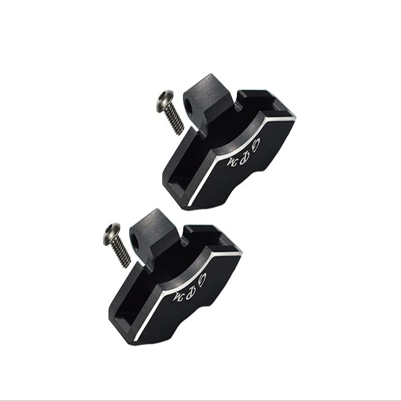 GPM Upgrades Aluminum Front/Rear Brake Caliper for 1/7 Unlimited Desert Racer (85076-4) Rc Cars (Black)