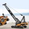 Gemini&Genius Crawler Crane Construction Vehicle Toy Dragline Heavy Duty 1/50 Crane Work Car, Engineering Truck, Site Sandbox Car Toy, Collectible or Decoration for Kids view 3