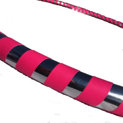 1 lb. Hula Hoop Pink Light Weight Medium 38 Inches Fitness Dance Workout Exercise