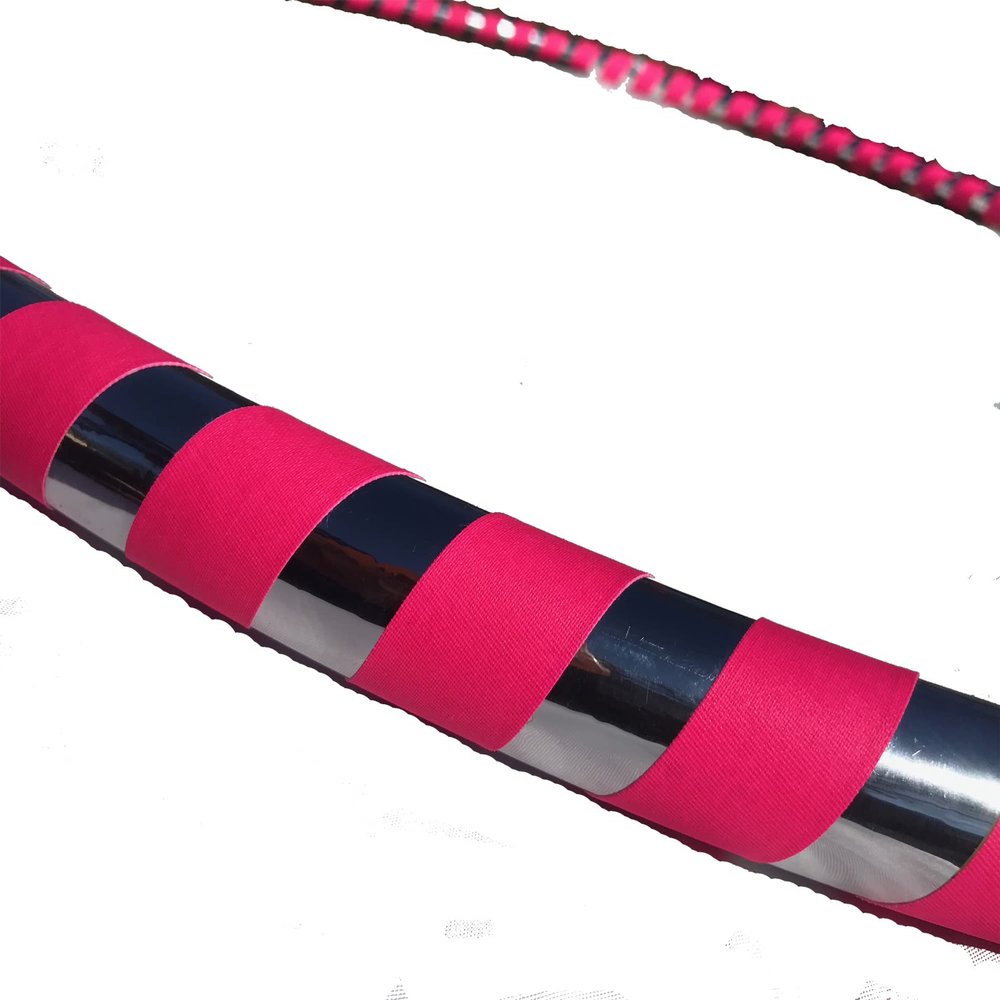 1 lb. Hula Hoop Pink Light Weight Medium 38 Inches Fitness Dance Workout Exercise