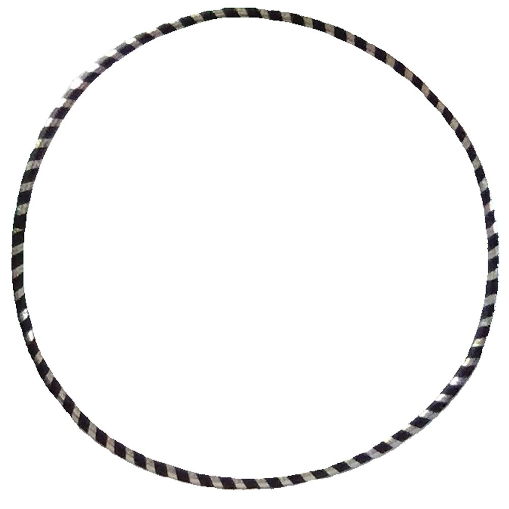 1 lb. Hula Hoop Black Light Weight Large 40 Inches round Fitness Dance Workout Exercise