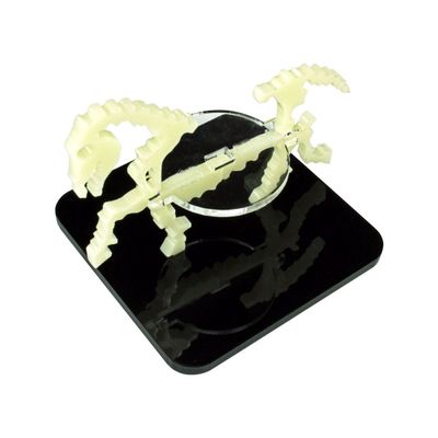 LITKO Skeletal Steed Character Mount | Warhorse Skeleton | Role Playing Games | Compatible with Dungeons & Dragons and Pathfinder Games (Ivory, 2-inch Square Base)