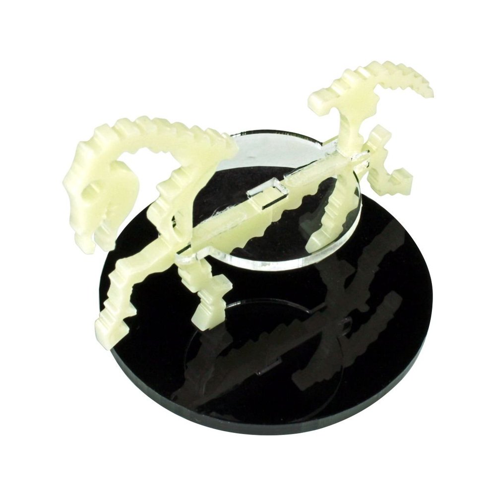 LITKO Skeletal Steed Character Mount | Warhorse Skeleton | Role Playing Games | Compatible with Dungeons & Dragons and Pathfinder Games (Ivory, 50mm Circular Base)