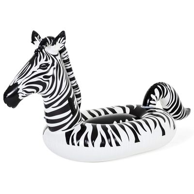 Bestway Zebra Inflatable Ride On | Pool Float, Swimming Pool Kids Inflatable Raft, Pool Toys for Kids and Adults