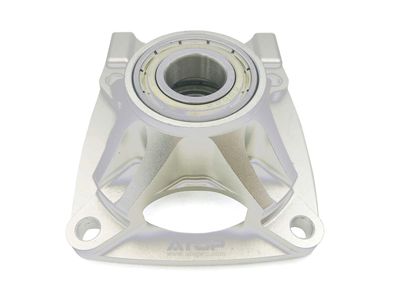 ATOP RC Clutch Bell Carrier v2 for Losi 5ive-T and Mini (Silver)
