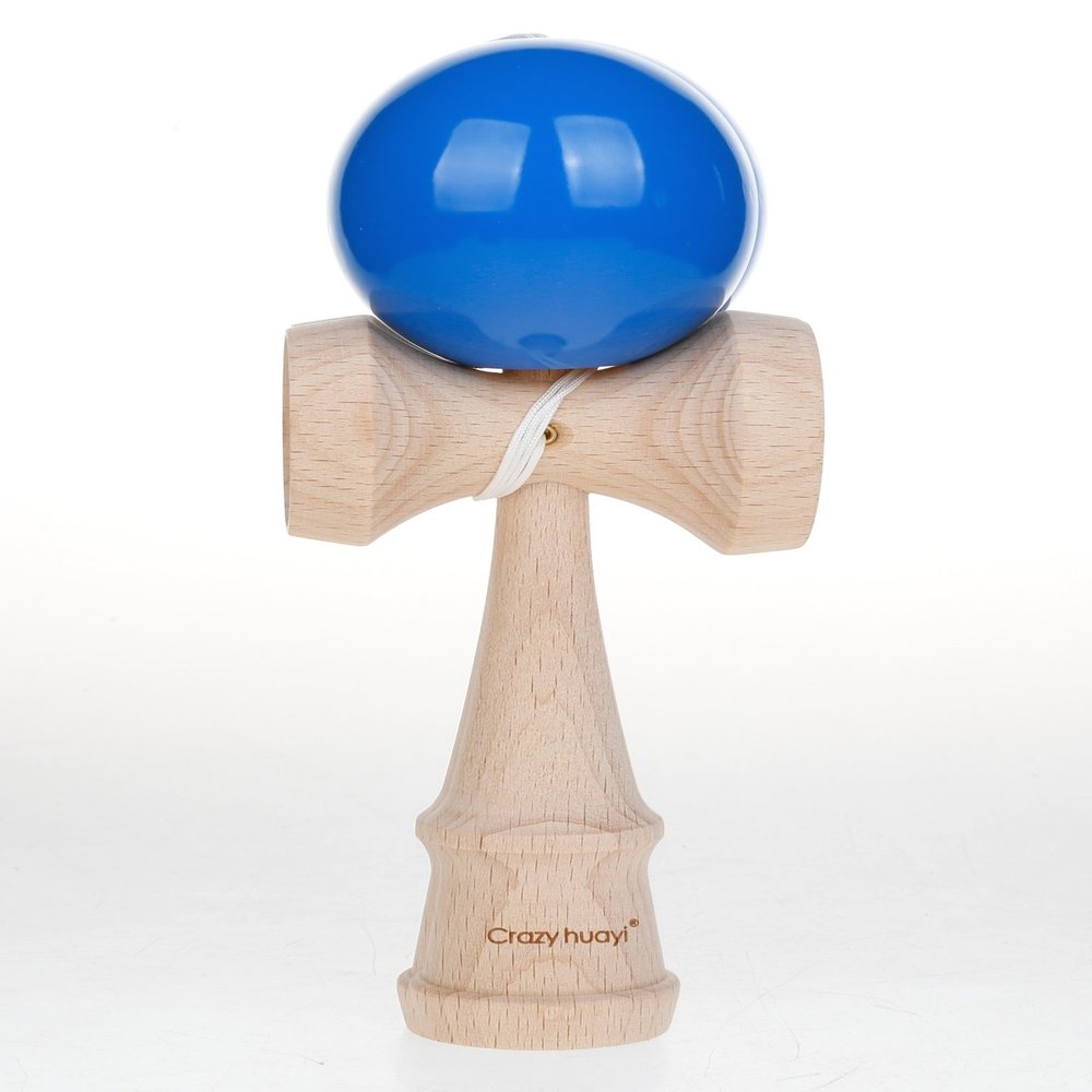 Kendama Kraze Beech Wooden Toy -Extra String (Blue)