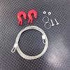 1/10 Scale Steel Wire Rope Trailer Rope for Axial SCX10 TRX-4 Car Truck Accessaries view 2