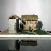 BAENRCY 250pcs Brick Building Set Dollhouse Miniature Bricks Mini Bricks Model (Grey, 1:35) view 4