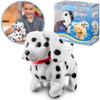 Tobar: Animigos Flipping Puppy - Dalmatian Dog - Black & White - Cuddly Animated Plush Pet, Walks-Barks-Wags Tail, Interactive Toy, Toddler-Kids 18Mo+ view 3