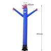 HI SUYI 20ft Advertising Inflatable Tube Men Blow Up Giant Waving Arm Fly Puppet Christmas Decorative Signs for Business Store Party (No Blower) view 2